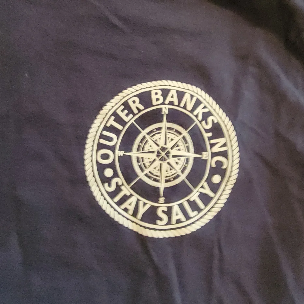 Southern Spirit Blue Ombre Stay Salty  Long Sleeve Size S - Picture 3 of 4